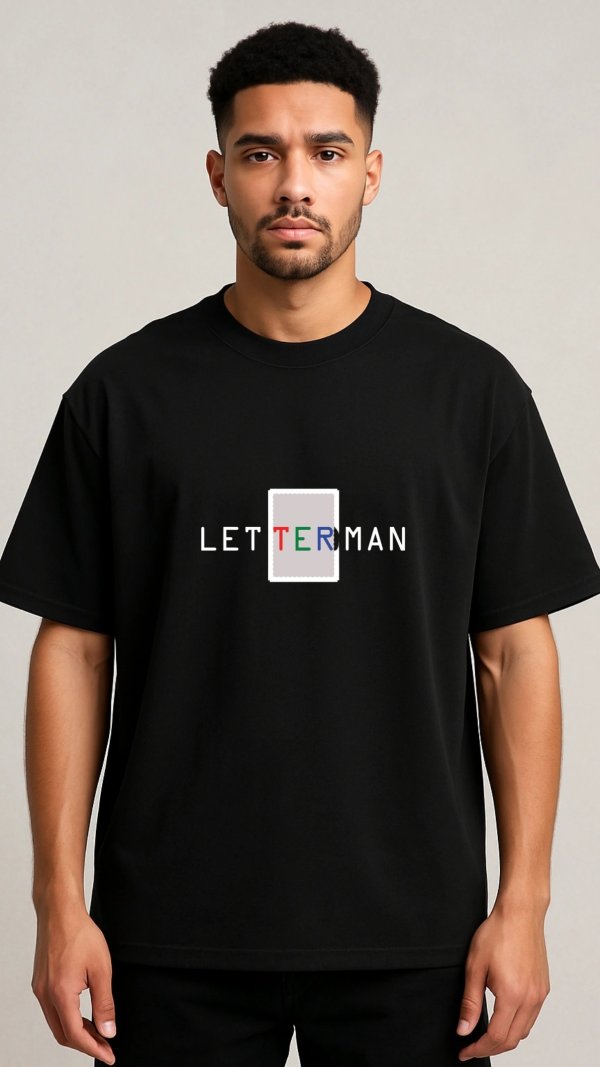 LETTERMAN STAMP BLACK