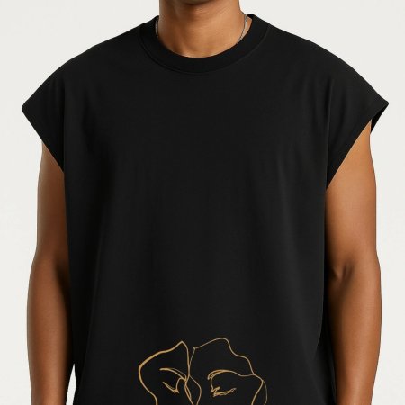 tank top black 10015