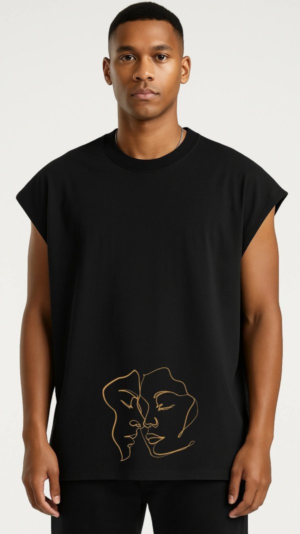 tank top black 10015